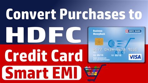 hdfc credit card smart emi option|hdfc smart emi payment.